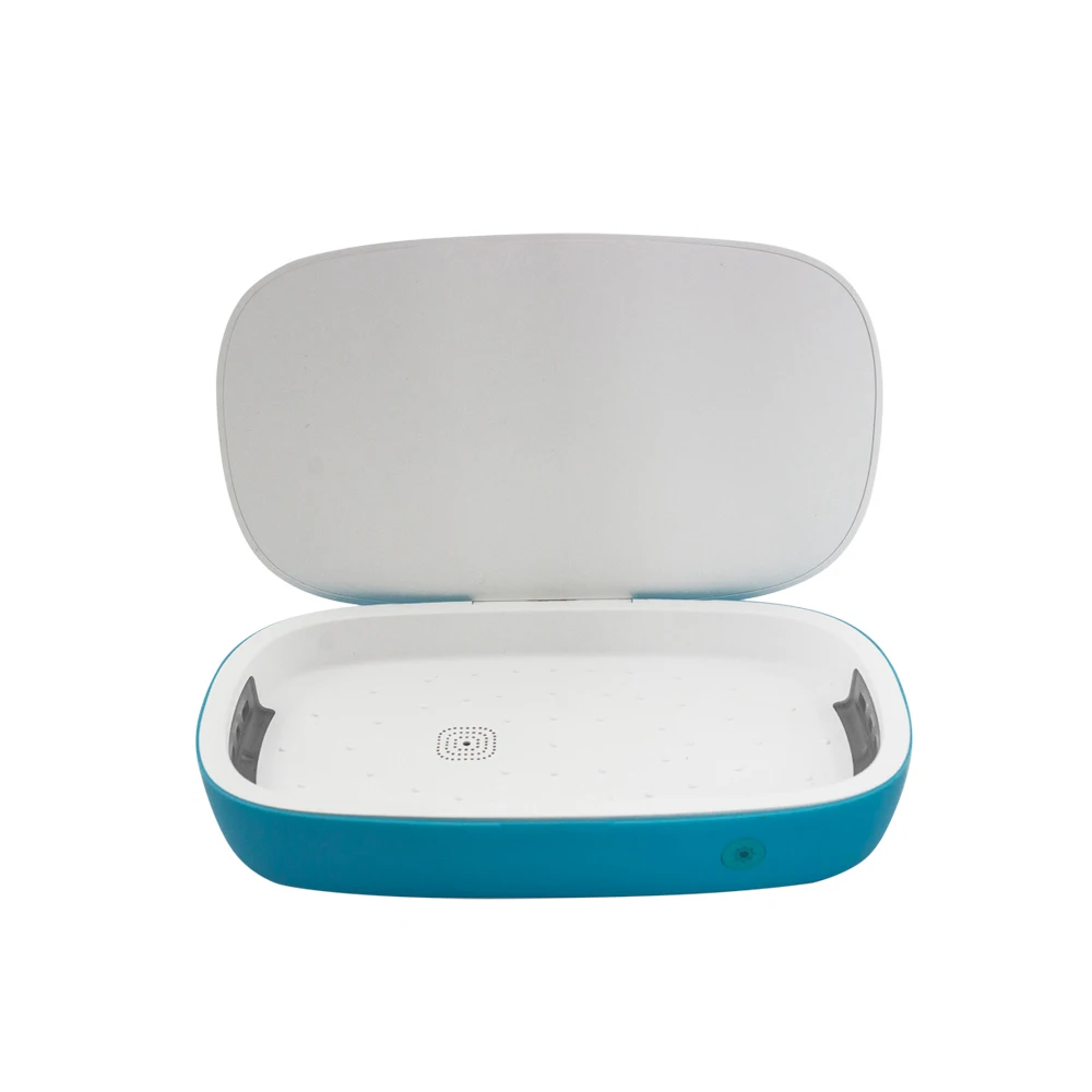 

UV cell phone Cleaner with fast wireless charger 3 in 1 Phone Sterilization Box