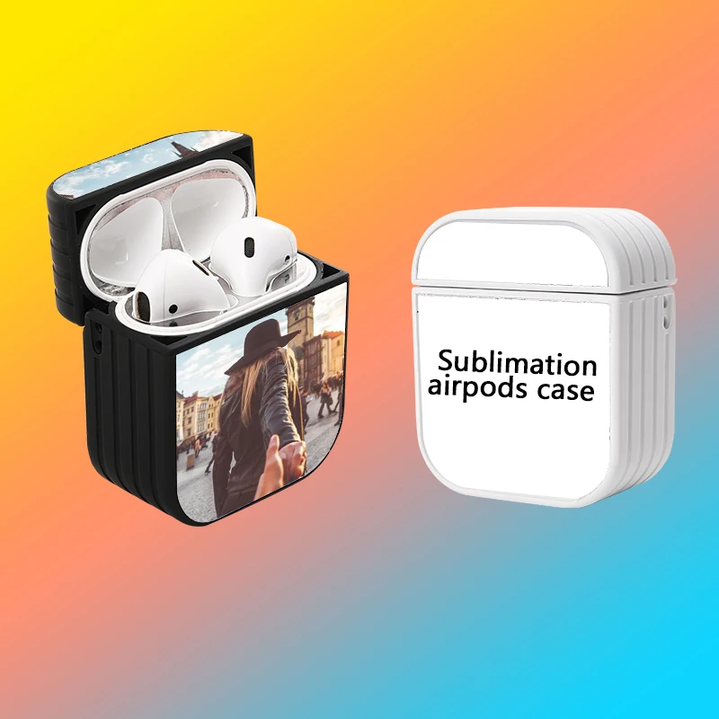 

Wholesale High Qualiy Silicone Blanks Sublimation For Airpods Case For Airpod Holder Sublimation For Airpods 1 2 3nd Gen