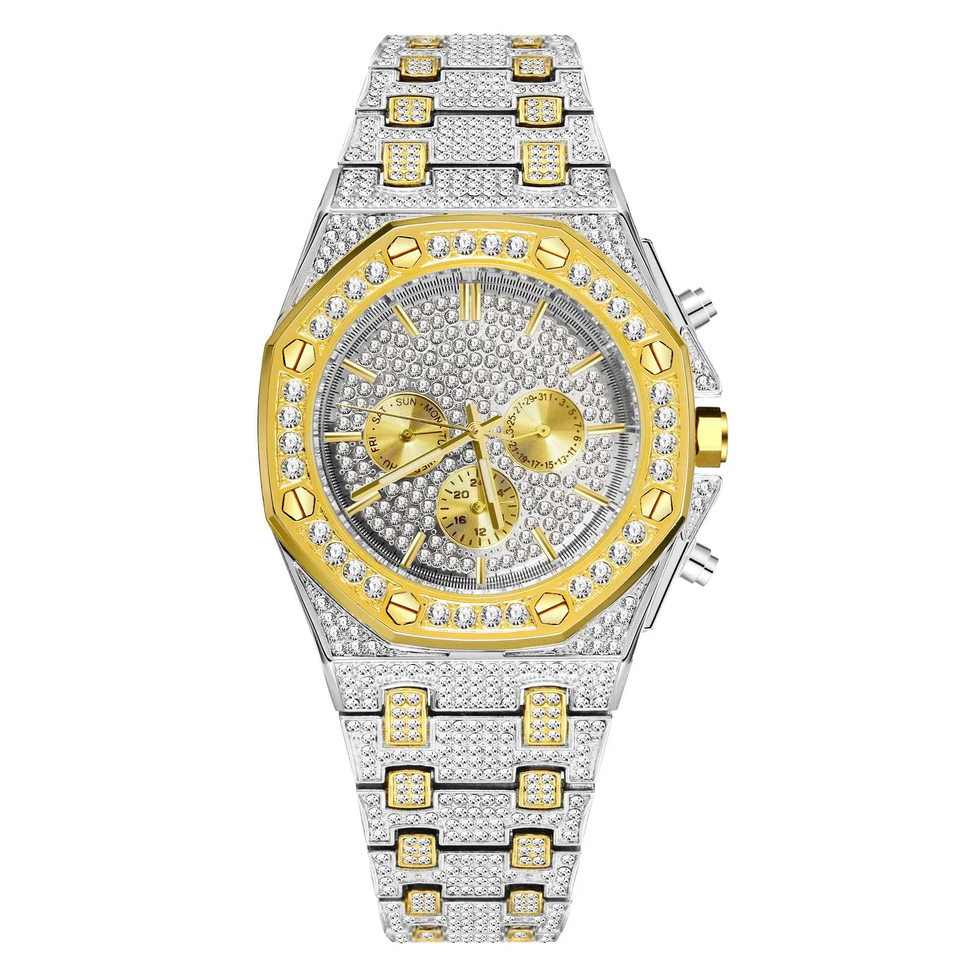 

2020 designer watches men wrist luxury custom logo luxury private label watches diamond waterproof