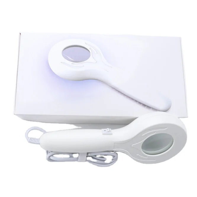 

Launched Battery Powered Dermascope Pet Cat Kitty Ringworm Diagnosis Medical Magnifier Wood's Lamp