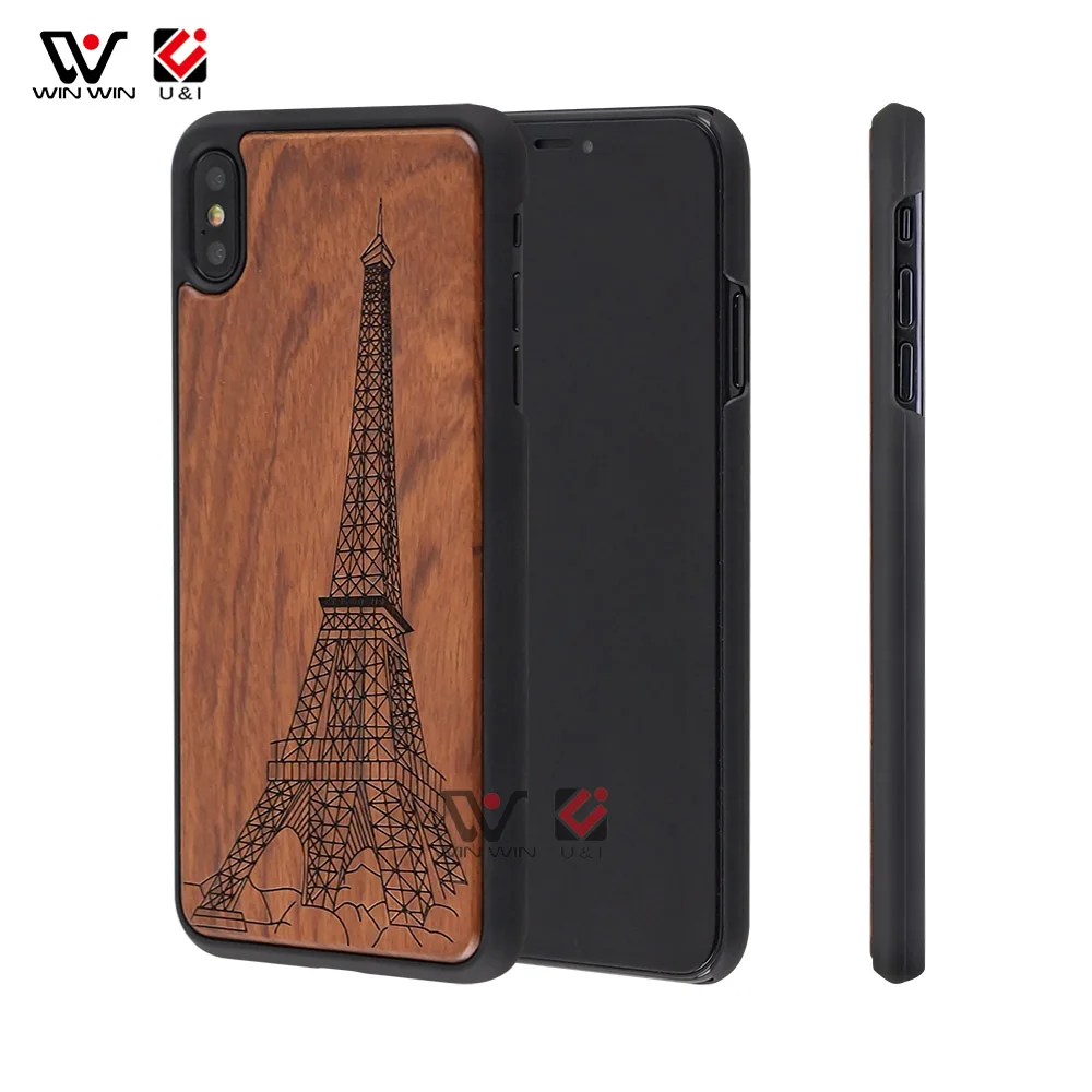 

New Arrivals Hybrid PC Frame Customized Cover Special Carved Design Phone Case