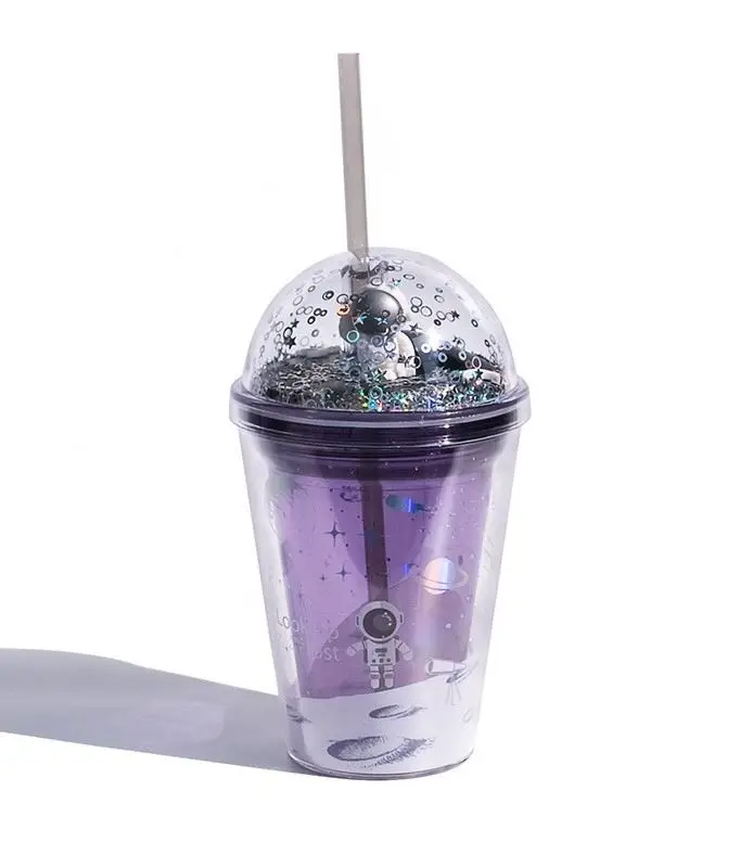 

With Cups Coffee Cup Plastic Lids Hot Color Dome Lid Icee And Straws Doble Wall Glitter Change Mug Changing Tumblers