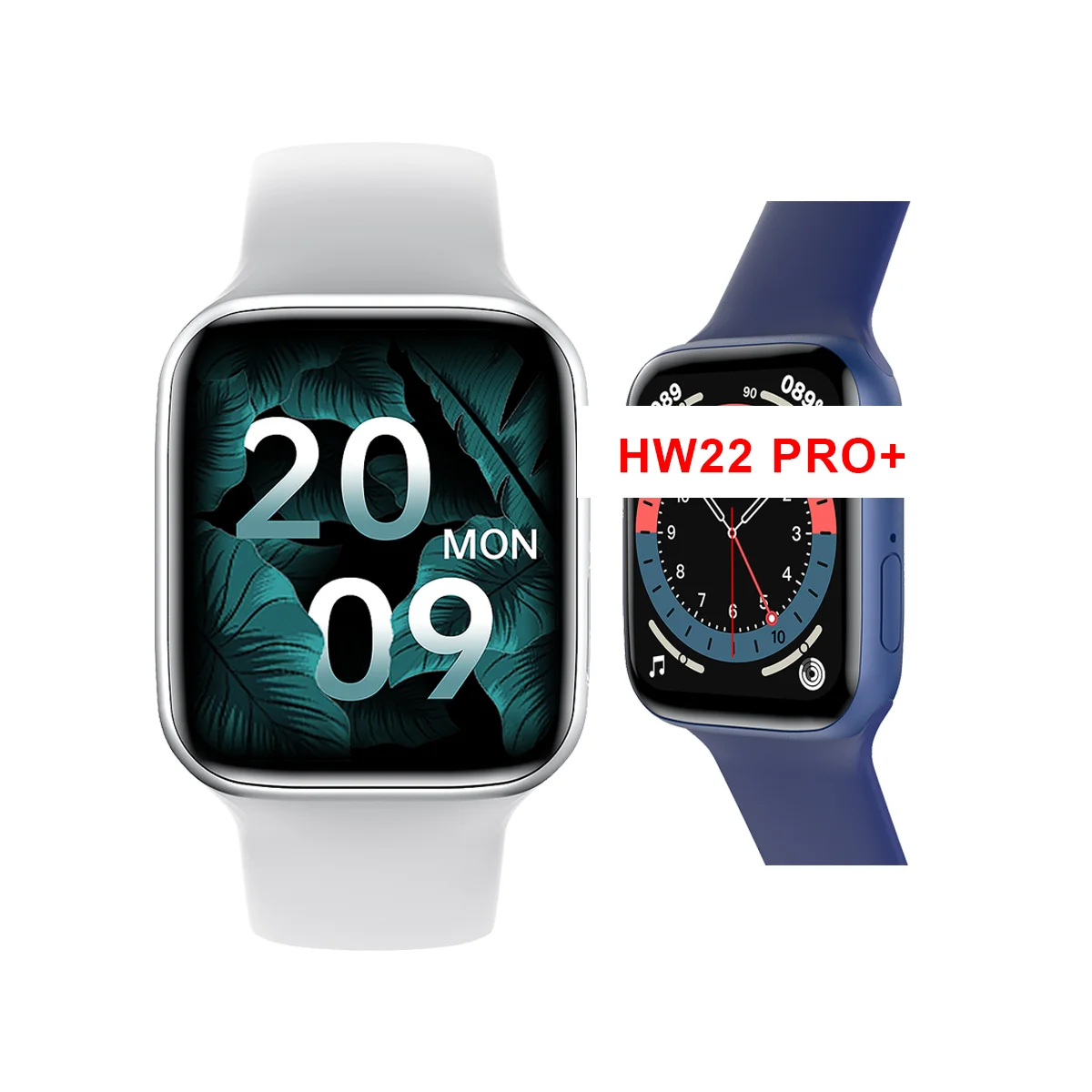 

Newest watch 7 series HW22 Pro+ 1.75 Inch 3d Ui Support Dynamic HW22 Pro max series 7 smart watch, 5 colors