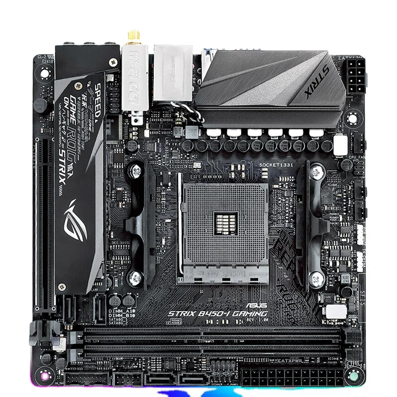 

Appropriate to ASUS REPUBLIC OF GAMERS ROG STRIX B450-I GAMING Motherboard Itx computer motherboard support RYZEN 7 CPU