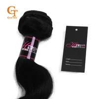 

Custom Virgin hair extension bundles wrapping self adhesive stickers , paper price swing tags,plastic string, 100 pcs each