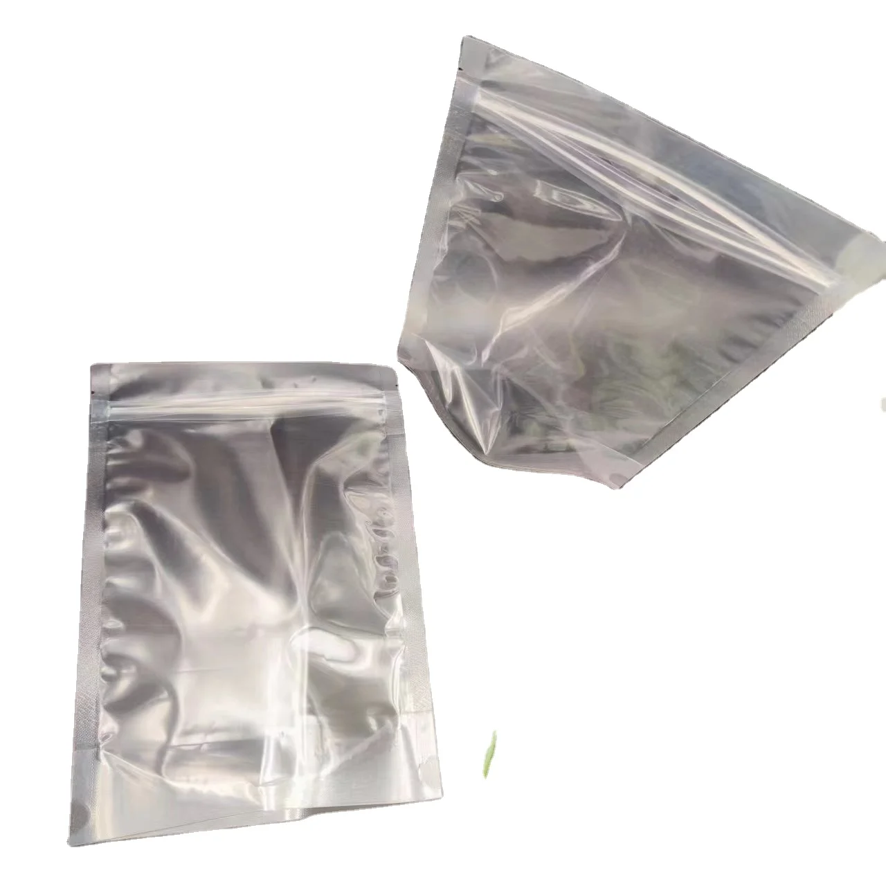

Transparent PE plastic stand up bag for food with zipper packing pouch doypack China Factory