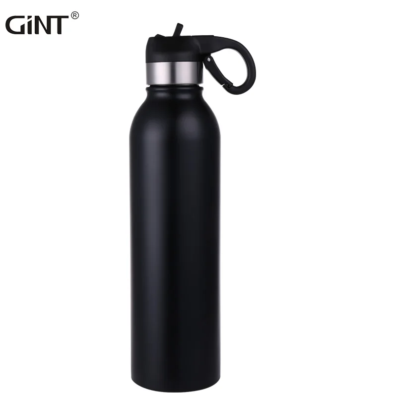 

304 Stainless steel food grade camping sports bottle for outdoor factory price insulated drink bottle with straw