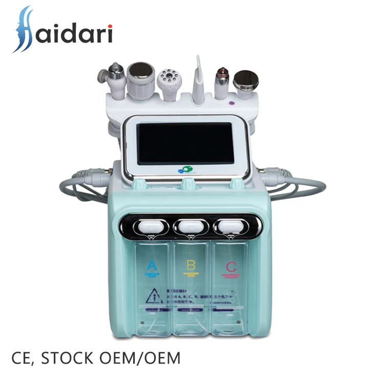 

Water Hydro Dermabrasion Facial Micro Hydra Peeling H2O2 Hydrofacials 6 In 1Skin Treatment Beauty Machine