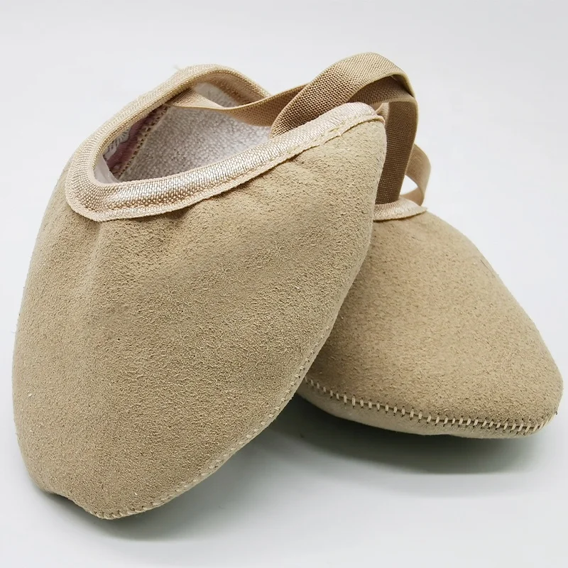 

Factory Wholesale Lyrical Rhythmic Gymnast Dance Ballet Half Shoes