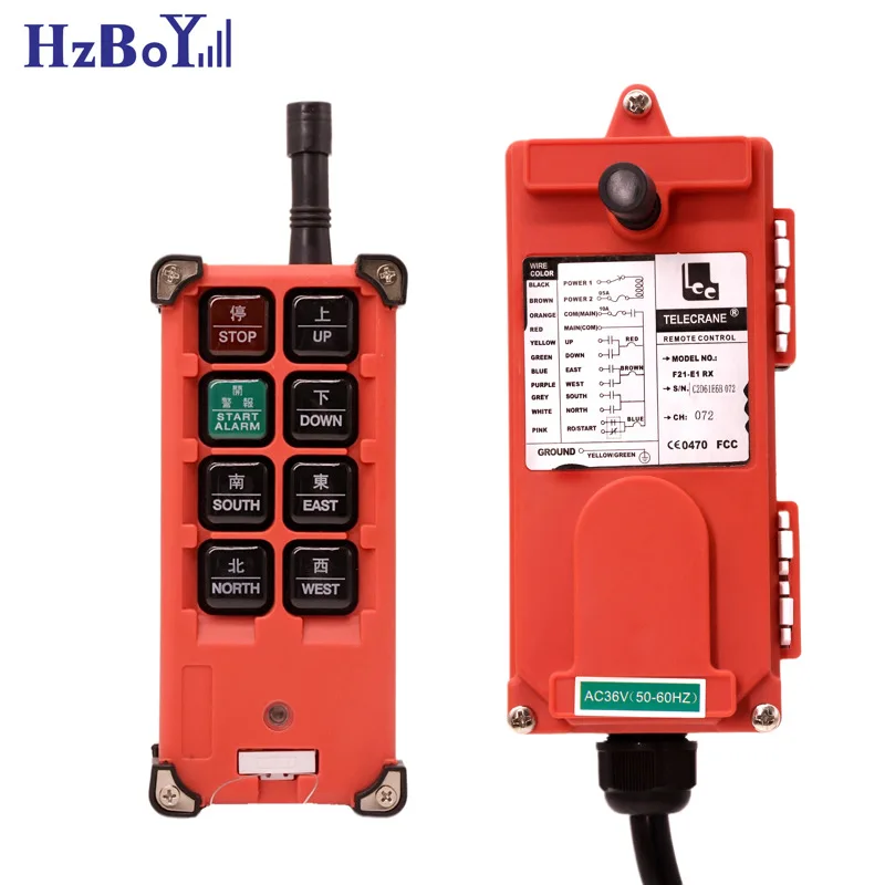 

F21-E1B Low-price 6 keys wireless juuko hydraulic lift crane remote control