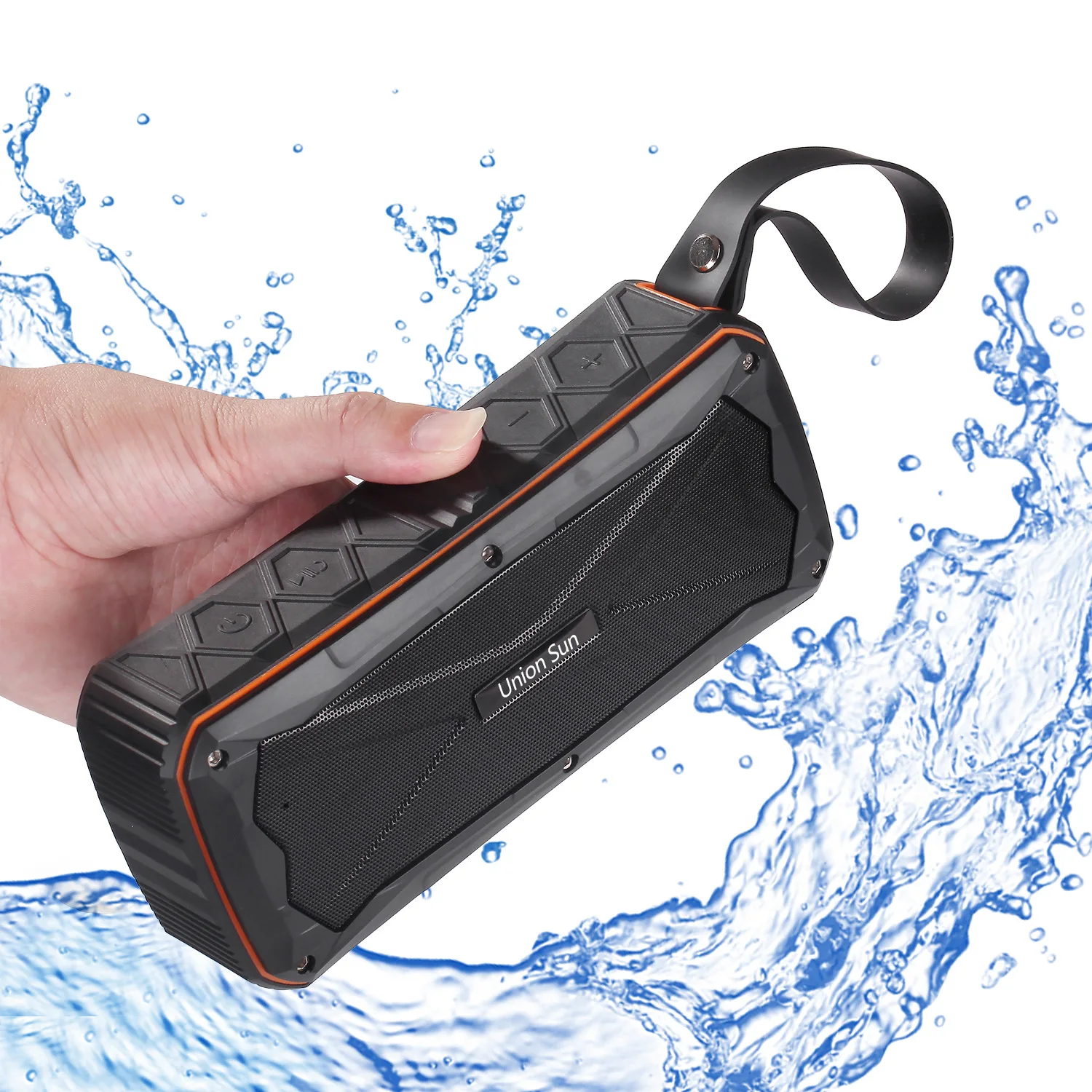 

S610 OEM Outdoor waterproof IP6 Class speaker portable stereo hands-free call mini Speaker built 4500 mah battery
