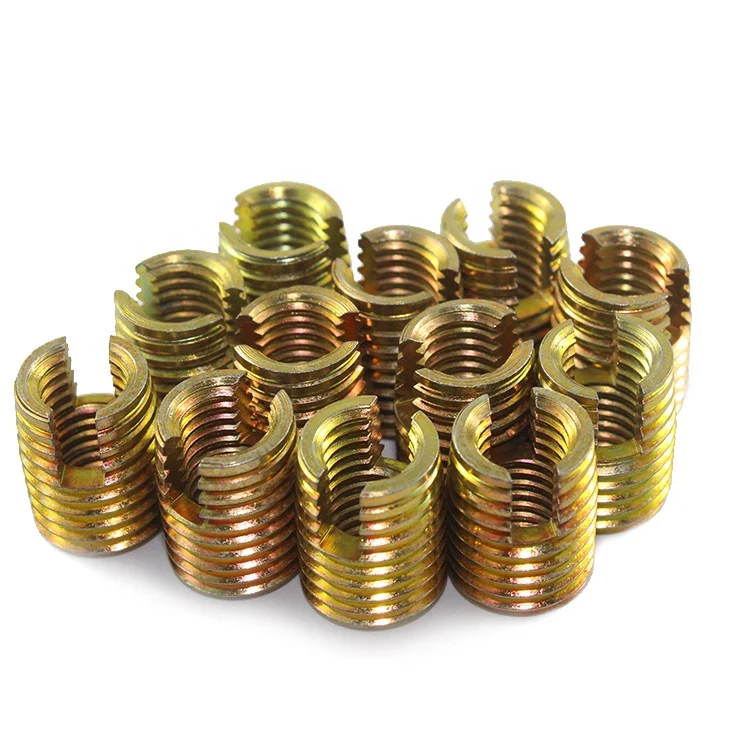 
Self-tapping threaded inserts 