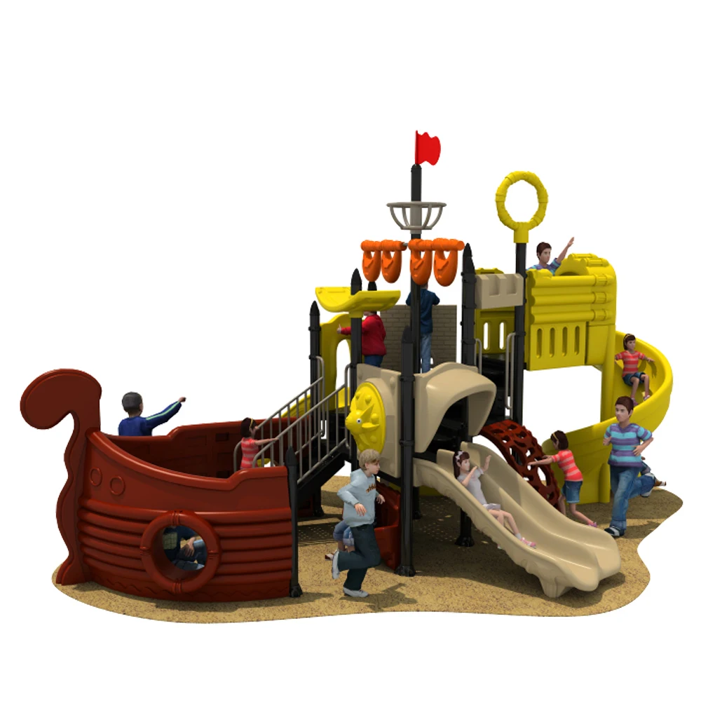 
Commercial outdoor ship playground equipment OL HD001 