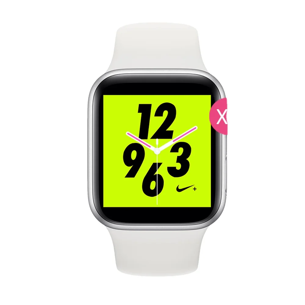 

New hotselling Smart Watch X7 BT Call full touch Heart Rate Blood Pressure Wrist X7 Smartwatch For men women Sport watch, Black white pink