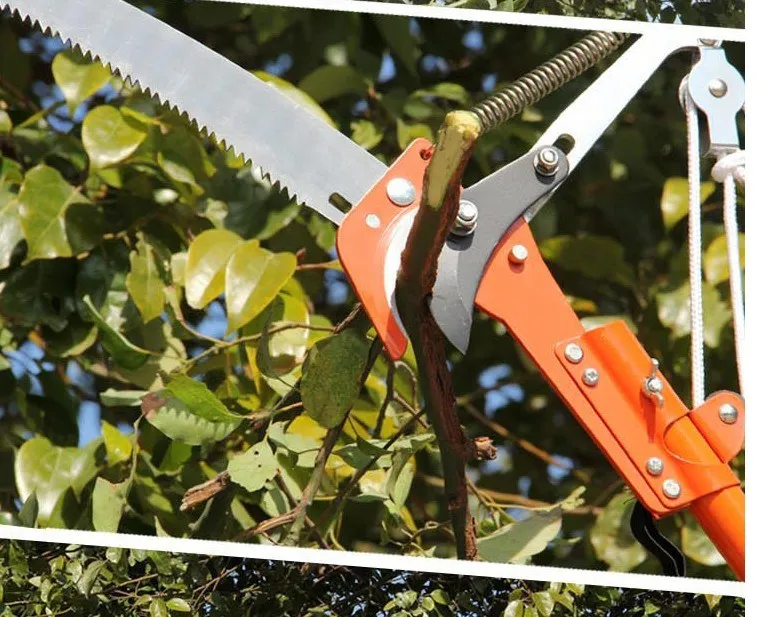 24ft Telescopic Tree Pruner For Garden Tools Long Handle Pruning Saw