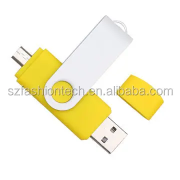 Custom Logo Swivel 64gb 16GB 32GB 8gb 4gb Otg Usb Dual Flash Drive For Android Smartphone Pendrive - ANKUX.COM