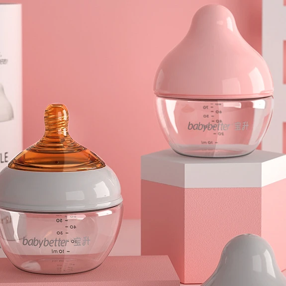 

A bottle that mimics breast milk