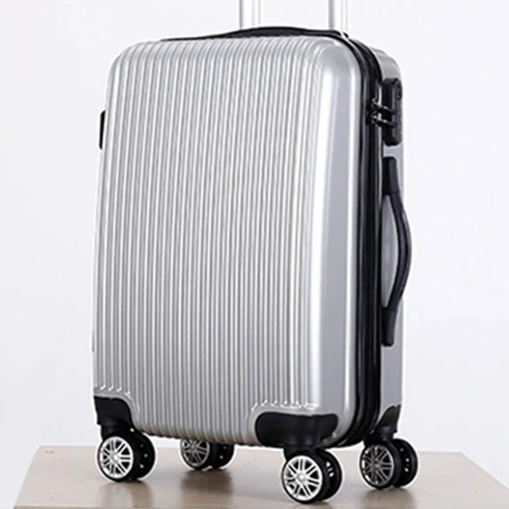 

Student lightweight 20 inch abs suitcase travel suitcase trolley case, Silver