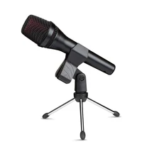 

GAM-SC01 professional condenser karaoke recording studio portable microphone with tripod stand