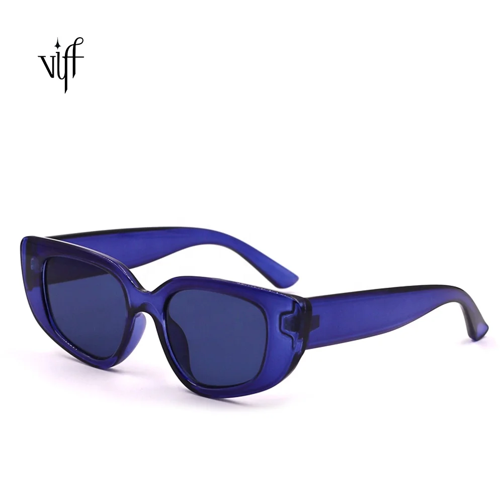 

VIFF Vintage Oval Sun Glasses HP19702 UV400 CE Popular Cateye Personalized Lentes De Sol Sunglasses Women