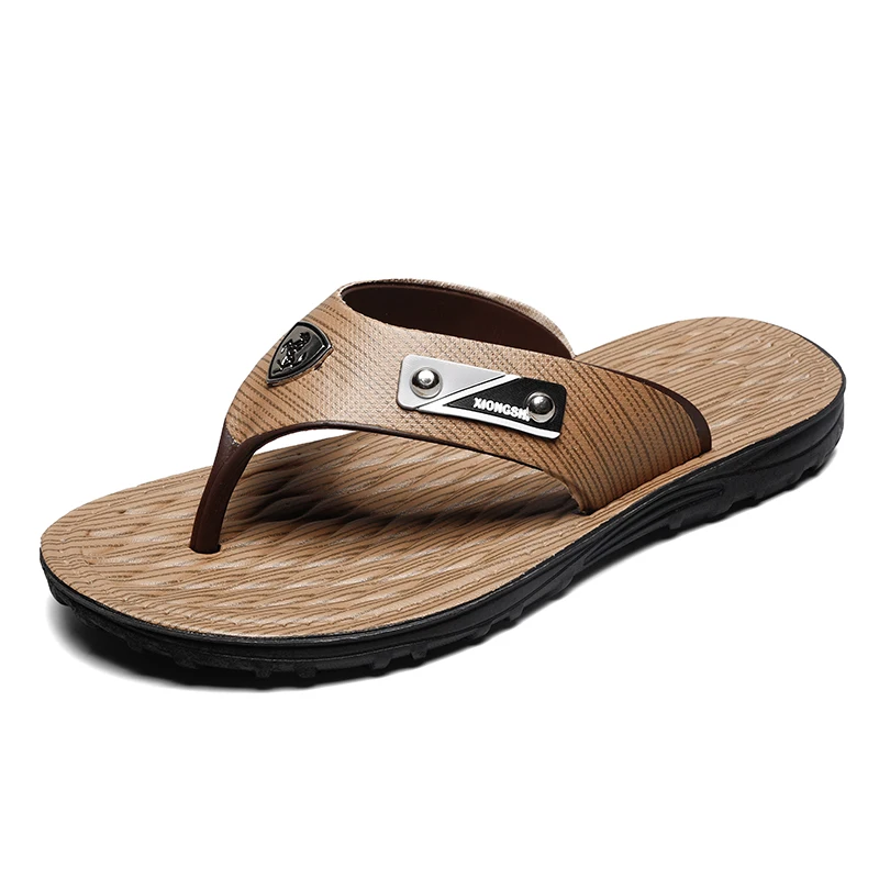 

New fashion slippers XT2343 with rubber soles, 2 colors