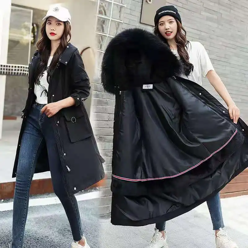 

Trench coat parka para mujer abrigo multicolor ropa de invierno venta al por mayor warm hooded coat