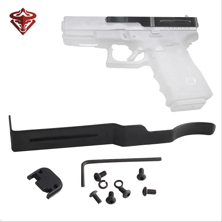 

Tactical Concealed Gun Belt Clip for Glock Slide Holster Glock 17 19 22 23 24 25 26 27 28 30S 31 32 33 34 35 36 Carry Pistol Cli