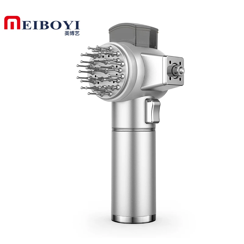 Meiboyi Eco-Friendly Safe Head and Face Care Device Electric Portable Red Light EMS Nano High Pressure Oxygen Injector