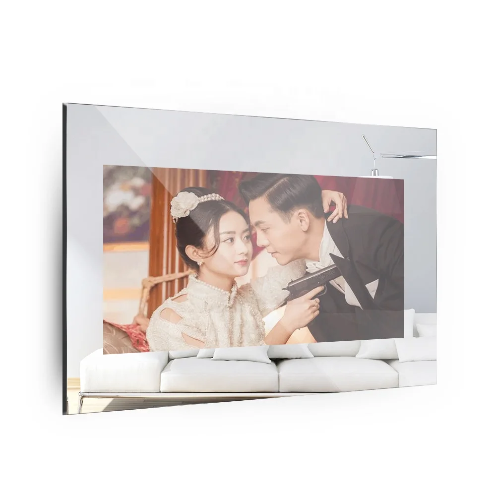 

Hotel project Touch switch Wall mount wifi frameless smart LED light bathroom mirror tv