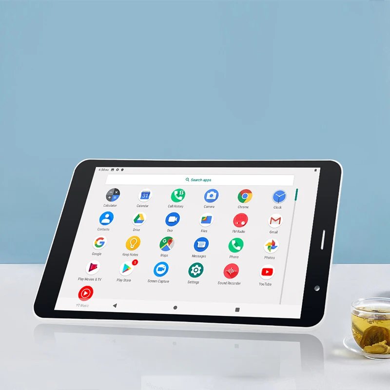 

Full HD IPS Display Android tablet with front2M + rear5M camera