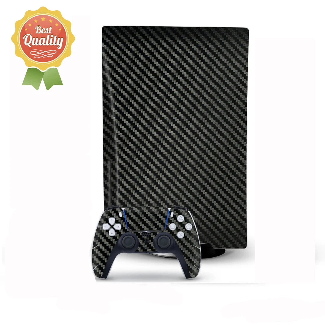 

Custom Shell Digital Edition Face Plate Skin Ps5 Black Plates Carbon Fiber For Playstation Ps5, Gold,red,sliver white