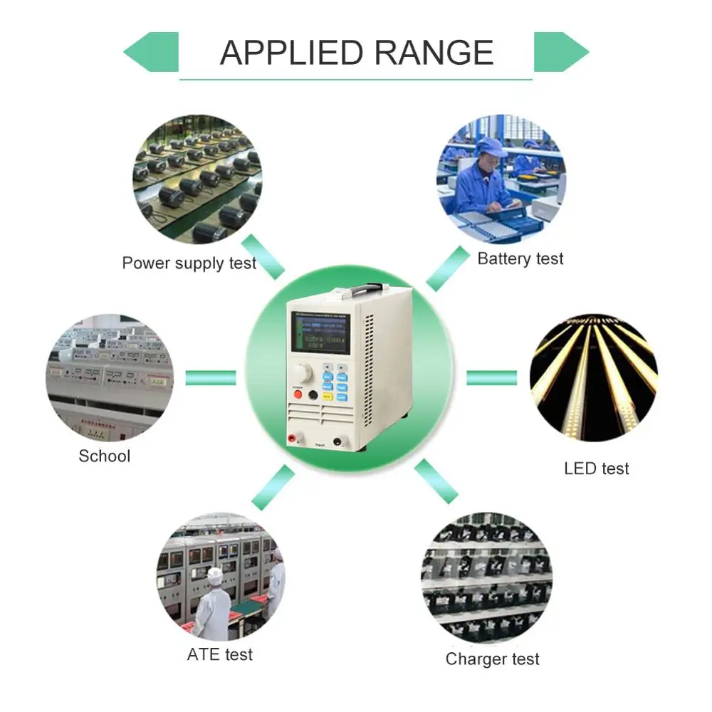 
ET5410 400W 150V 40A Battery Tester Single-Channel Programmable DC Electronic Load Battery Capacity Tester 