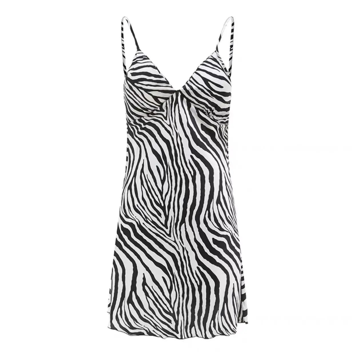 

Fashion hot sale wholesale high quality cheap pretty women stripe nightdress, Black