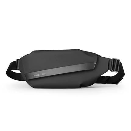 

Mark Ryden 2021 water repellent new design sling chest bag men shoulder message bags, Black