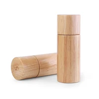 

Rubber Wood Pepper Mill Salt and Pepper Mill Grinder 6 Inch Pepper Grinder 1 Piece