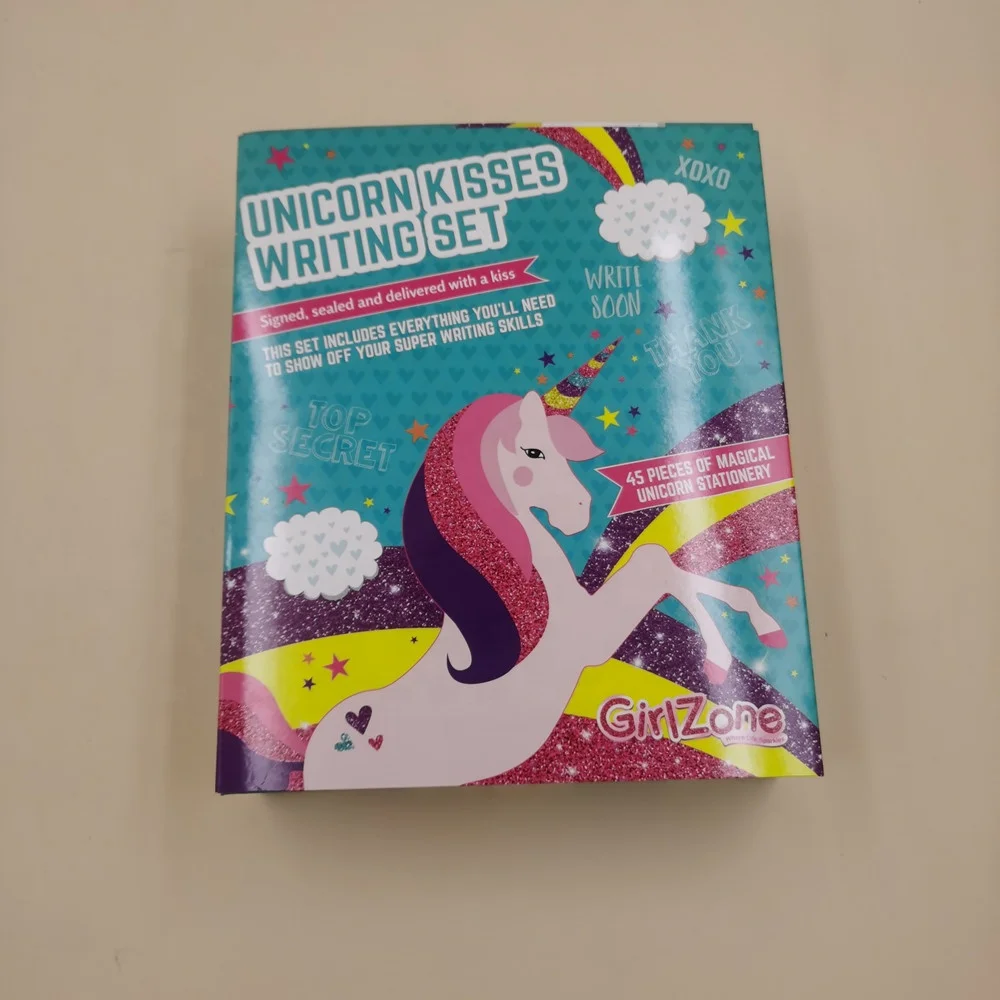 Unicorn Kisses Writing Set - GirlZone US