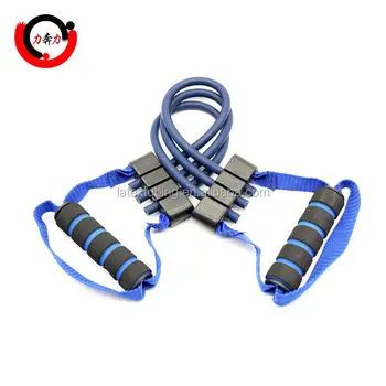 

Chest Expander Tubes Removable Latex Resistance Band Adjustable Pull Chest Muscle Exerciser for Fitness Muscle Training