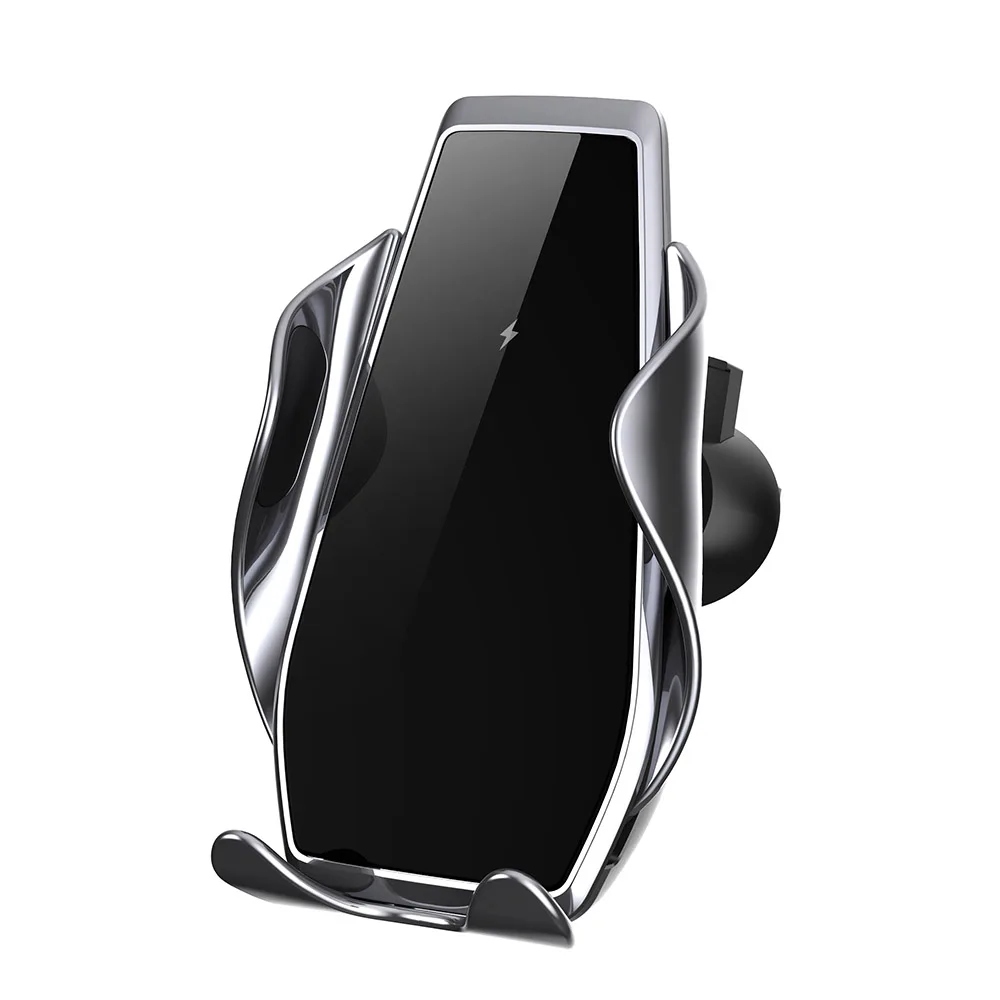 

15W Qi Wireless Car Charger Automatic Clamping Fast Charging Air Vent Mount Holder for iPhone 12 11 XS XR X 8 Samsung S20 S10 S9