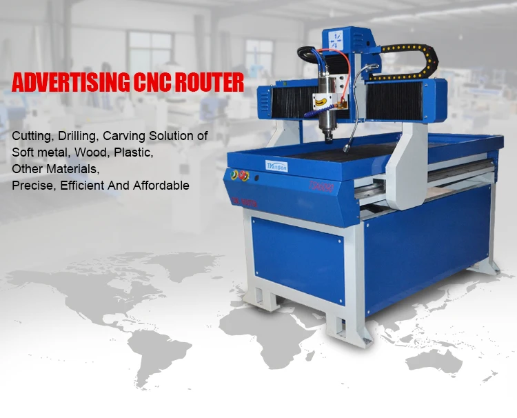 TSA6090 CNC router competitive price sign making machine for wood