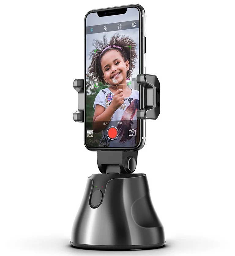 

2022 360 smart tracking gimbal AI composition Object Auto Face Tracking Camera Phone Holder for smart phonehoto Vlog Live Video