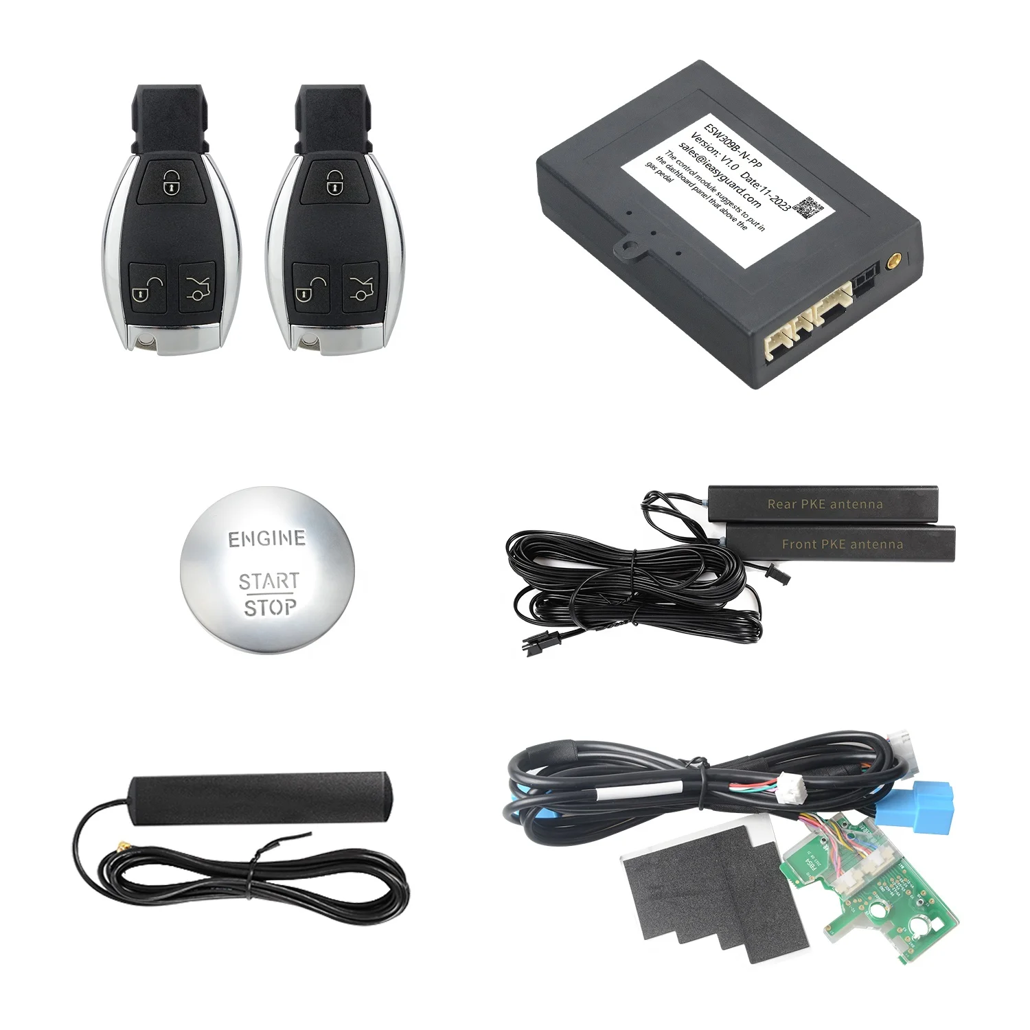 

EASYGUARD Smart Key PKE system fit for Benz A B CLASS Vito 2014+ FBS4 Key start