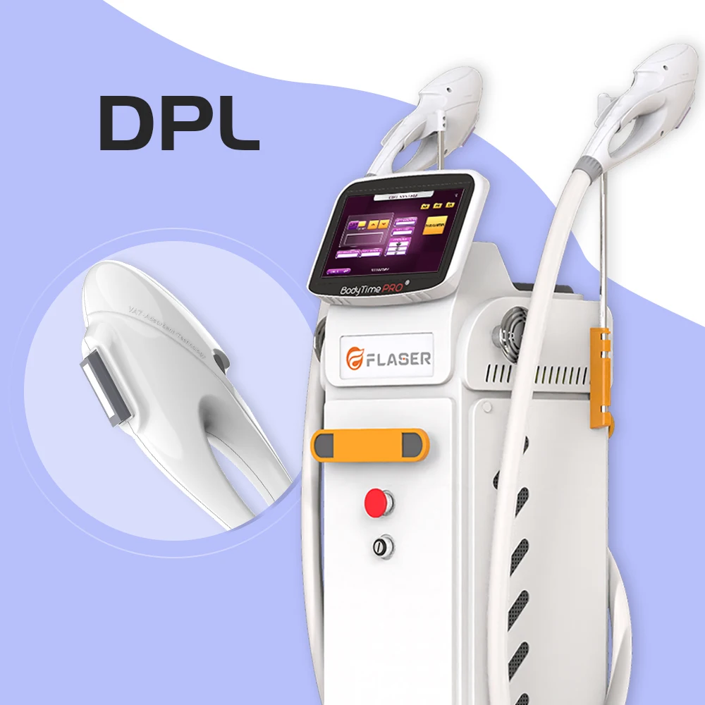 

removal hair removal machine IPL DPL skin management rejuvenation for beauty salons, White