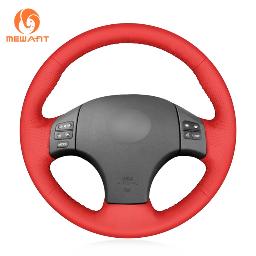 

Hand Stitching Red Leather Steering Wheel Cover for Lexus IS250 IS250C IS300 IS350 2005 2006 2007 2008 2009 2010