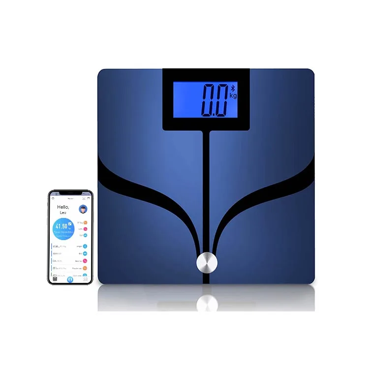 

Bathroom Scale LCD Electronic Digital Weight Scale Body Fat Smart Household Weighing Balance Connect Composition Weight Scale