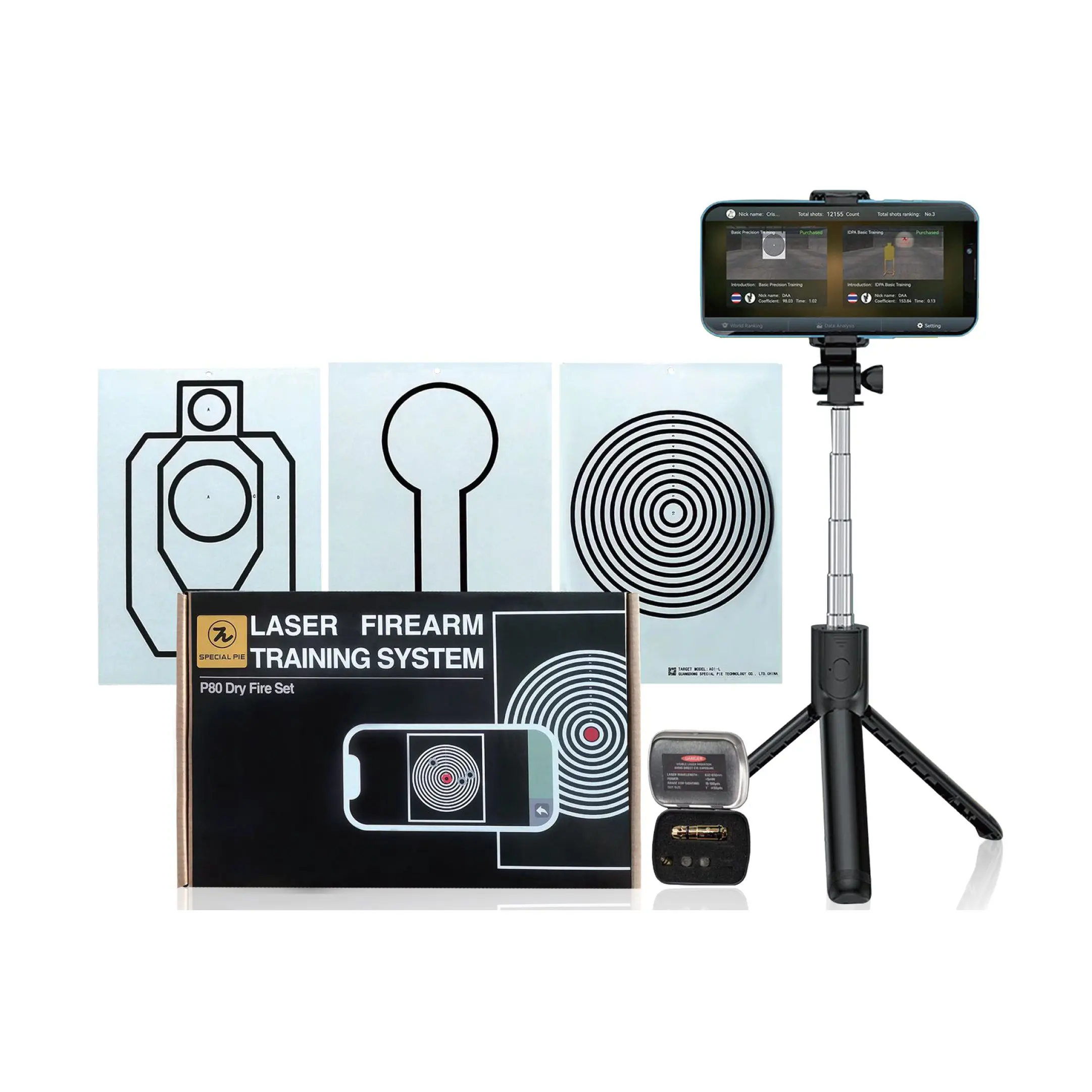 Hot Sell Low Cost Customized Professional Portable Enhanced Accuracy of Shooting Performance Laser Shooting Training Kit