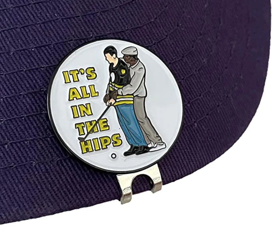 

Customized Wholesale Metal Logo golf hat clip ball marker