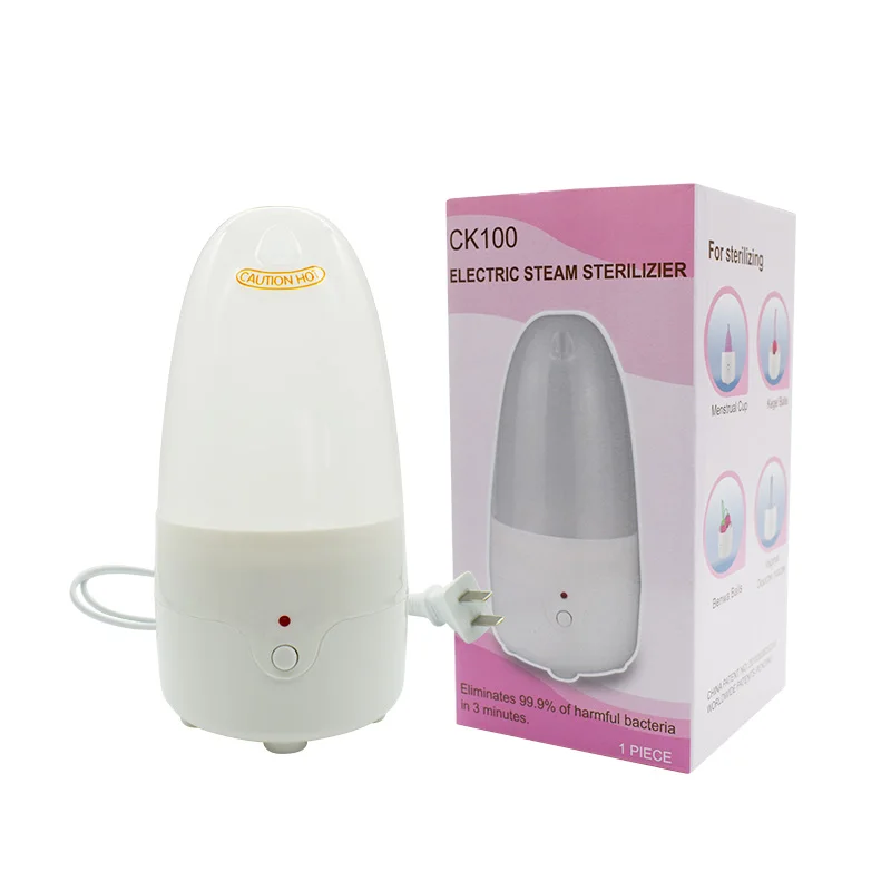 

Amazon Hot Sale CE Approved Electrical Menstrual Cup Steamer Sterilizer
