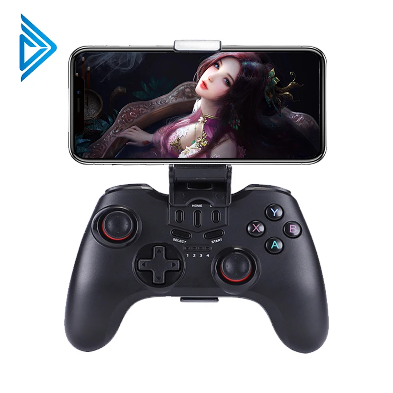 

BT Mobile Gaming Joystick Pc Wireless Phone gamepad Ps3 Control controller Blue tooth Usb X box Gamepad For Ps3 X box Android, Black