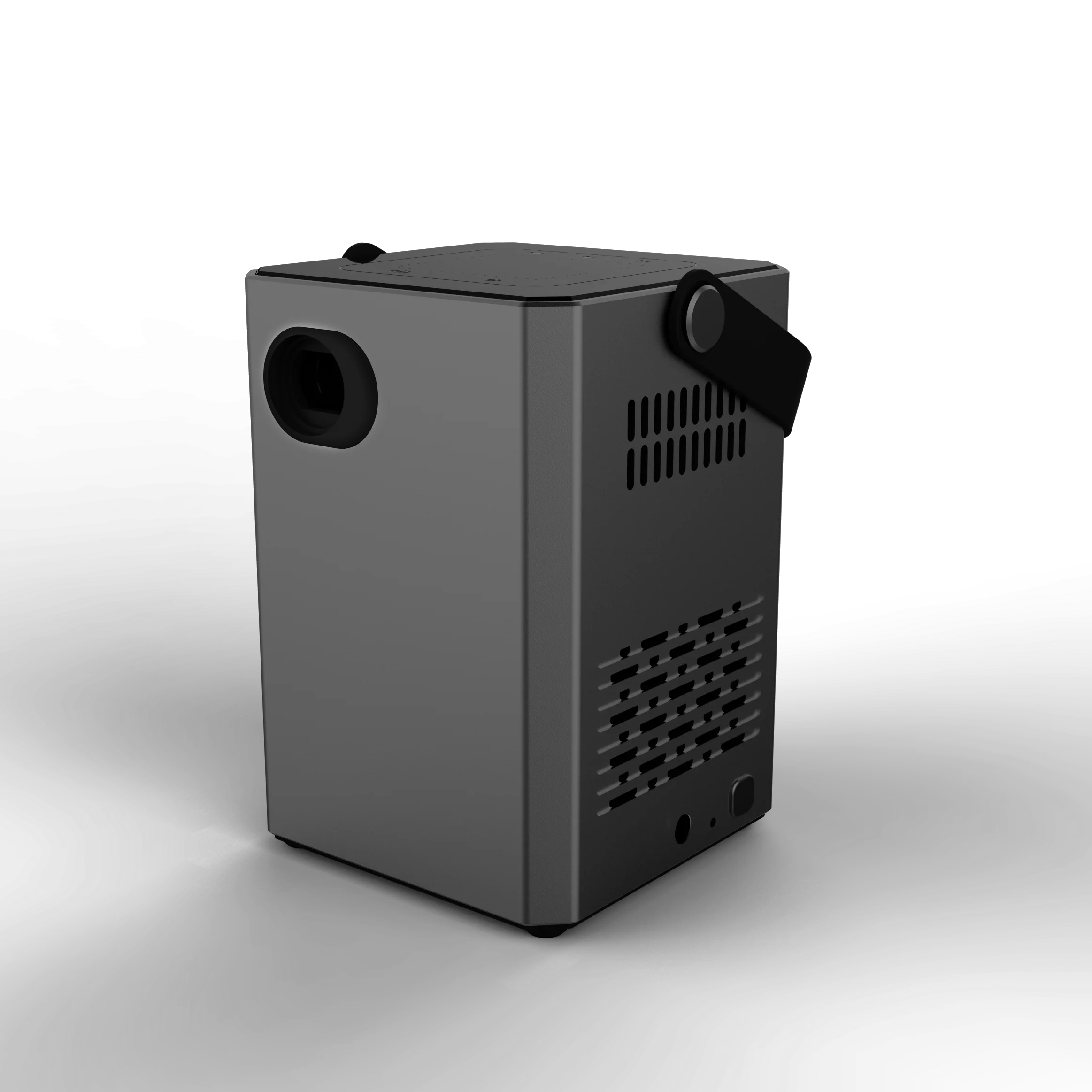Brand New Super Mini Home Theater WiFi Portable Wireless Bluetooth DLP Smart Built in Battery Projector with Speakers