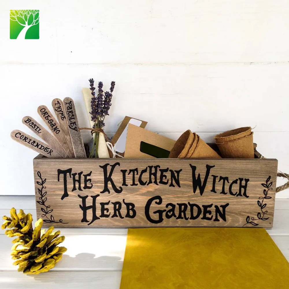 

Personalised Healing Herb Garden Seeds Kit